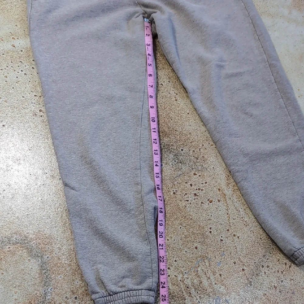 Girlfriend Collective Cotton Sweat Set Pants Joggers Pullover Sand Size M - Picture 10 of 15